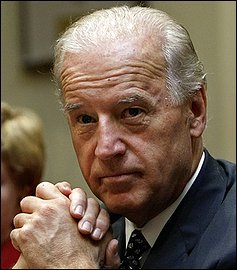 Vice President Joe Biden responds to news that the nation's unemployment rate rose in September, Friday, Oct. 2, 2009,, during a meeting of his Middle Class Task Force in the Roosevelt Room of the White House in Washington. (AP Photo/J. Scott Applewhite)